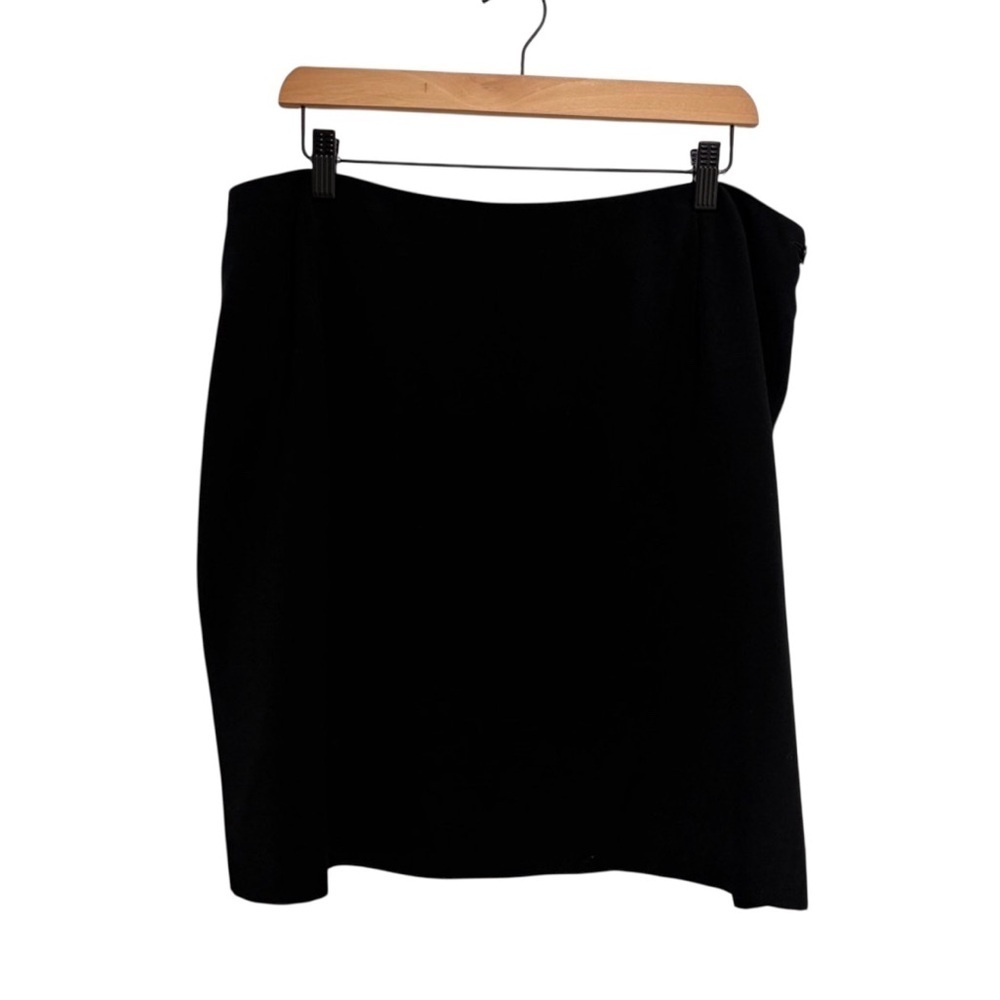 Vintage Jones New York Classic Black Mini Skirt Preppy Office Core